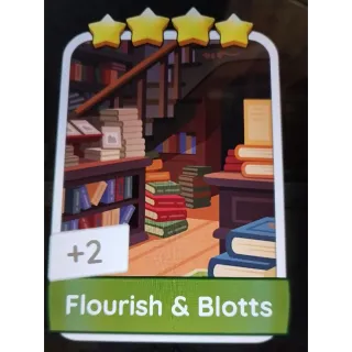 Flourish & Blotts monopoly GO 