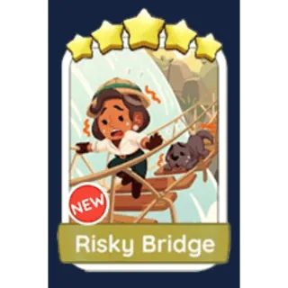 Risky  Bridge monopoly GO 