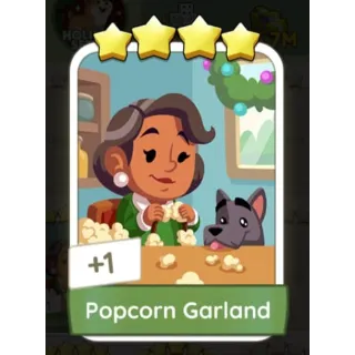 Popcorn Garland monopoly go 