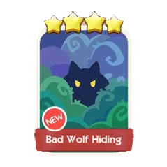 Bad Wolf Hiding monopoly GO 