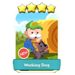 Working Dog monopoly GO 