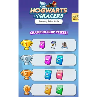 Hogwarts racers full carry 1 slot monopoly GO 