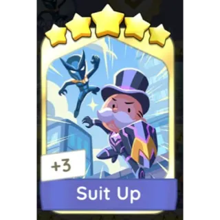 Suit Up monopoly GO 