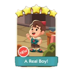 A Real Boy monopoly GO 