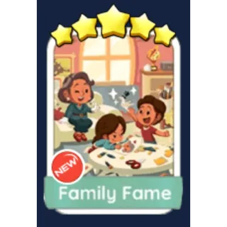 Family Fame monopoly GO 