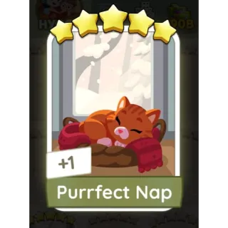 Purrfect Nap monopoly GO 