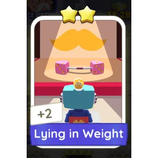 Lying in Weight