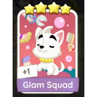 Glam Squad monopoly GO 