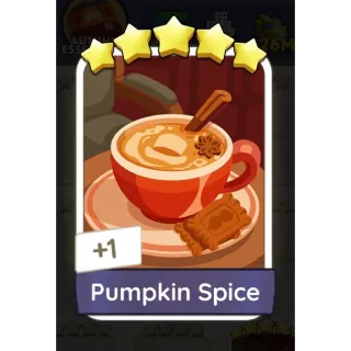 Pumpkin Spice monopoly GO 