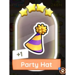 Party Hat monopoly GO 
