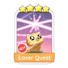 Laser Quest monopoly GO 