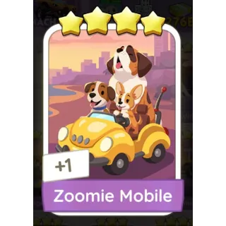 Zoomie Mobile monopoly GO 