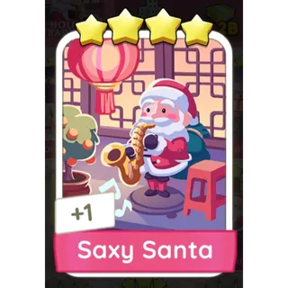 Saxy Santa monopoly GO 