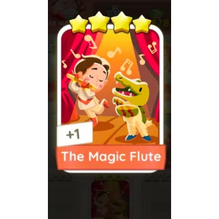 Monopoly go 4 star sticker - The Magic Flute