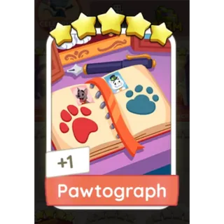 Pawtograph monopoly GO 