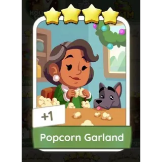 Popcorn Garland monopoly GO 