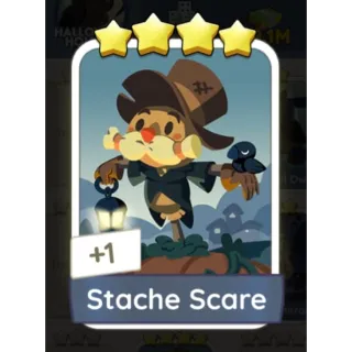 Stache Scare monopoly GO 