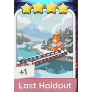 Last Holdout monopoly GO 