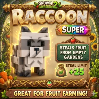 Racoon | Grow A Garden 2