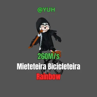 Mieteteira Bicicleteira Rainbow 260m'sSteal A Brainrot