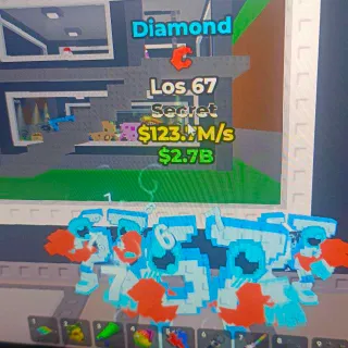 Los 67 123m/s Steal A Brainrot