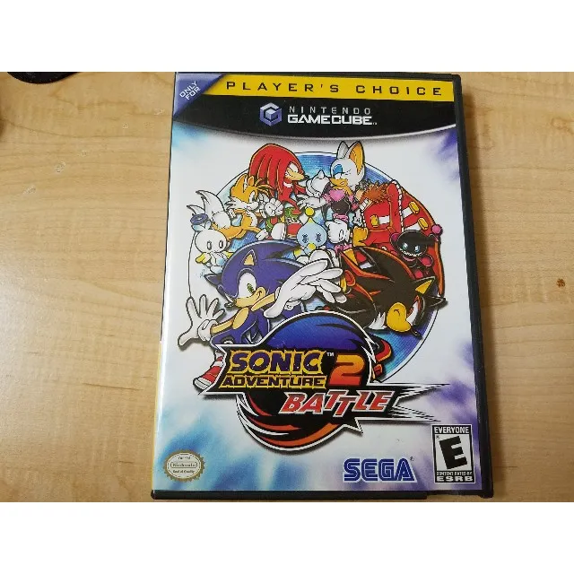 Sonic shops Adventure 2 Battle for Nintendo GameCube