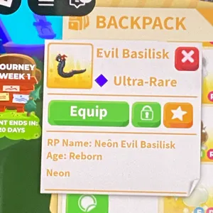 Neon Evil Basilisk