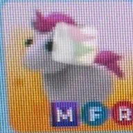 mega fly ride unicorn