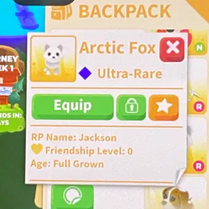 Arctic Fox Full Grown