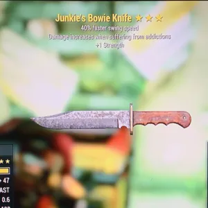 Weapon | j ss +1 S Bowie knife