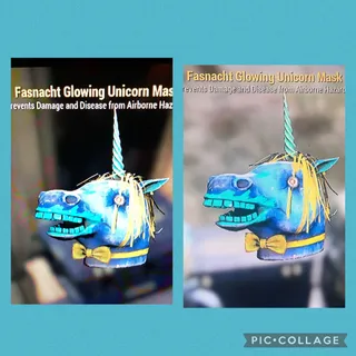 Glowing Unicorn x2