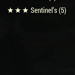 sentinels x5