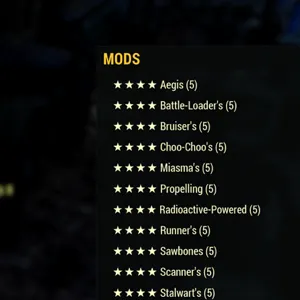 mods x5