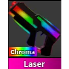 1x mm2 chroma laser gun