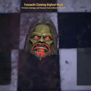 Glowing Bigfoot Mask