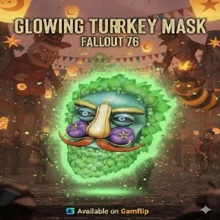 Glowing TURKEY MASK RARE