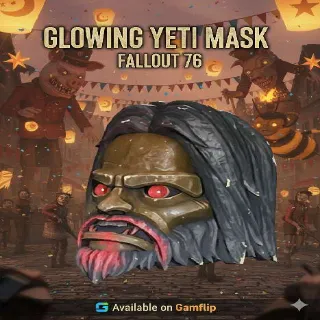 Glowing Yeti Mask Rare