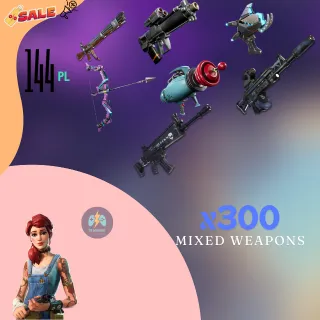 300 Mixed weapons 