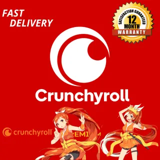 Crunchyroll MegaFan 6 Months Global - Crunchyroll megafan 6 Months Subscription