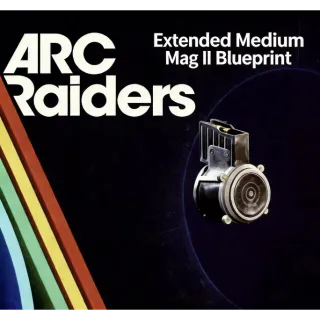 ARC Raiders extended medium mag II blueprint				