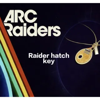 raider hatch key*5				 				