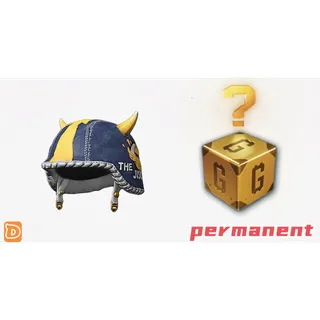 Steam YELLOW HORNS HELMET+G-coin box(random value) permanent