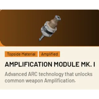 Amplification Module MK I				 				