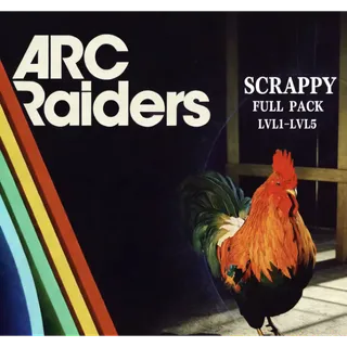 ARC Raiders scrappy lvl 1-lv 5 full peck				 				