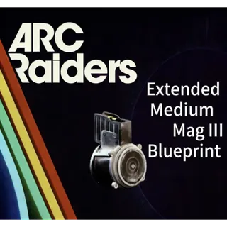ARC Raiders extended medium mag III blueprint			