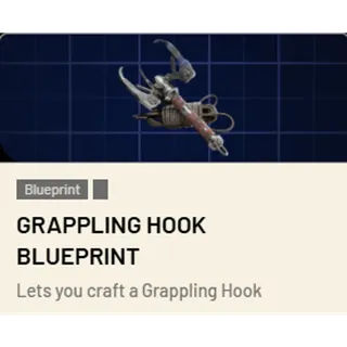Grappling Hook Blueprint														 				