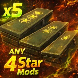 x5 ANY 4 Star Mods