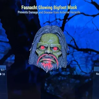 Glowing Bigfoot