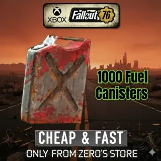 1000 Fuel Canisters 1K NEW XBOX