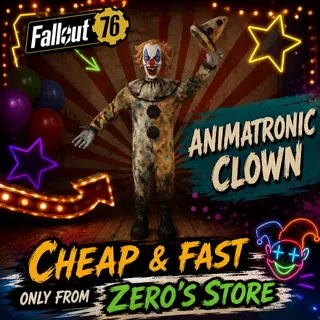ANIMATRONIC CLOWN PLAN - RARE
